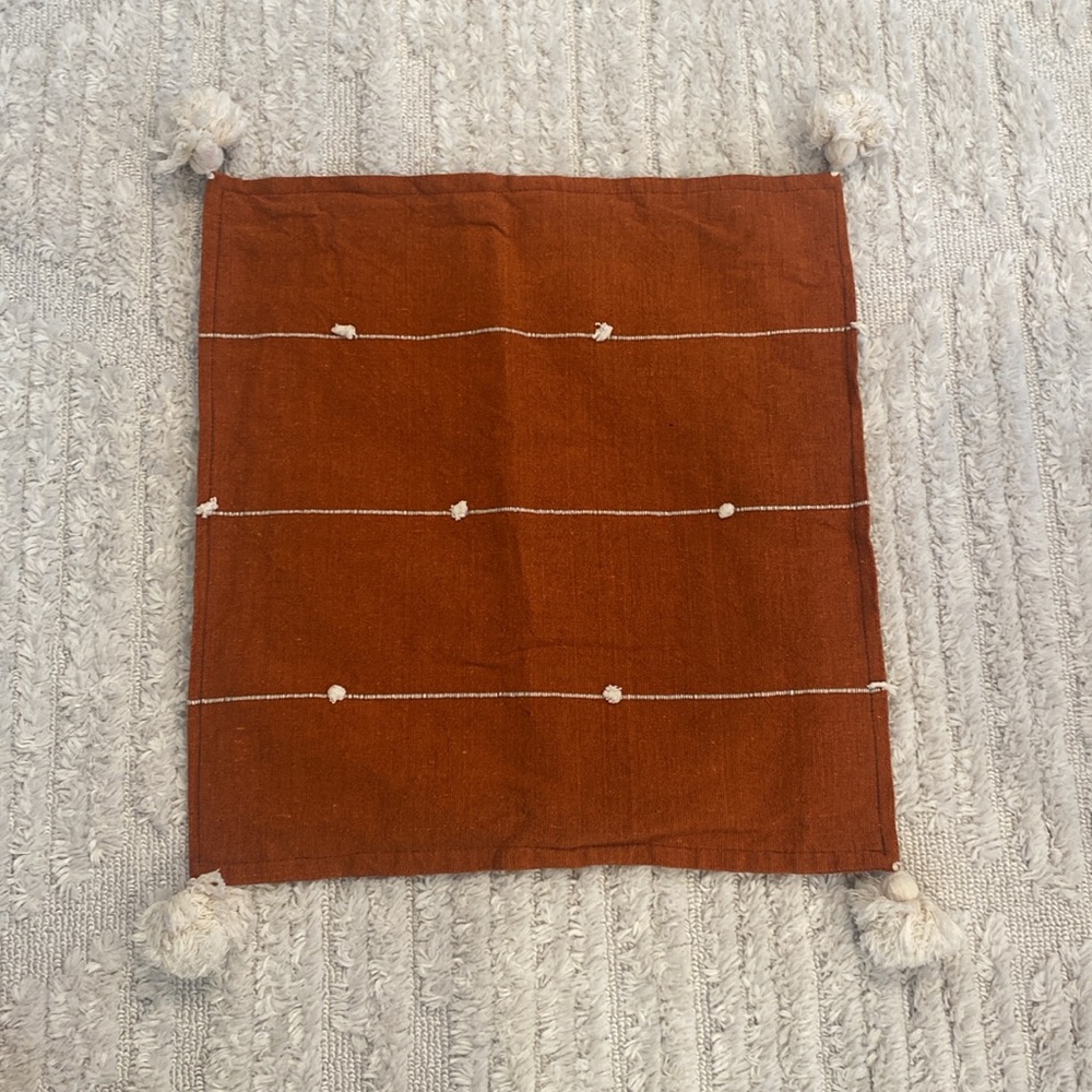 Oaxacan Hand Made Throw Pillow Cover